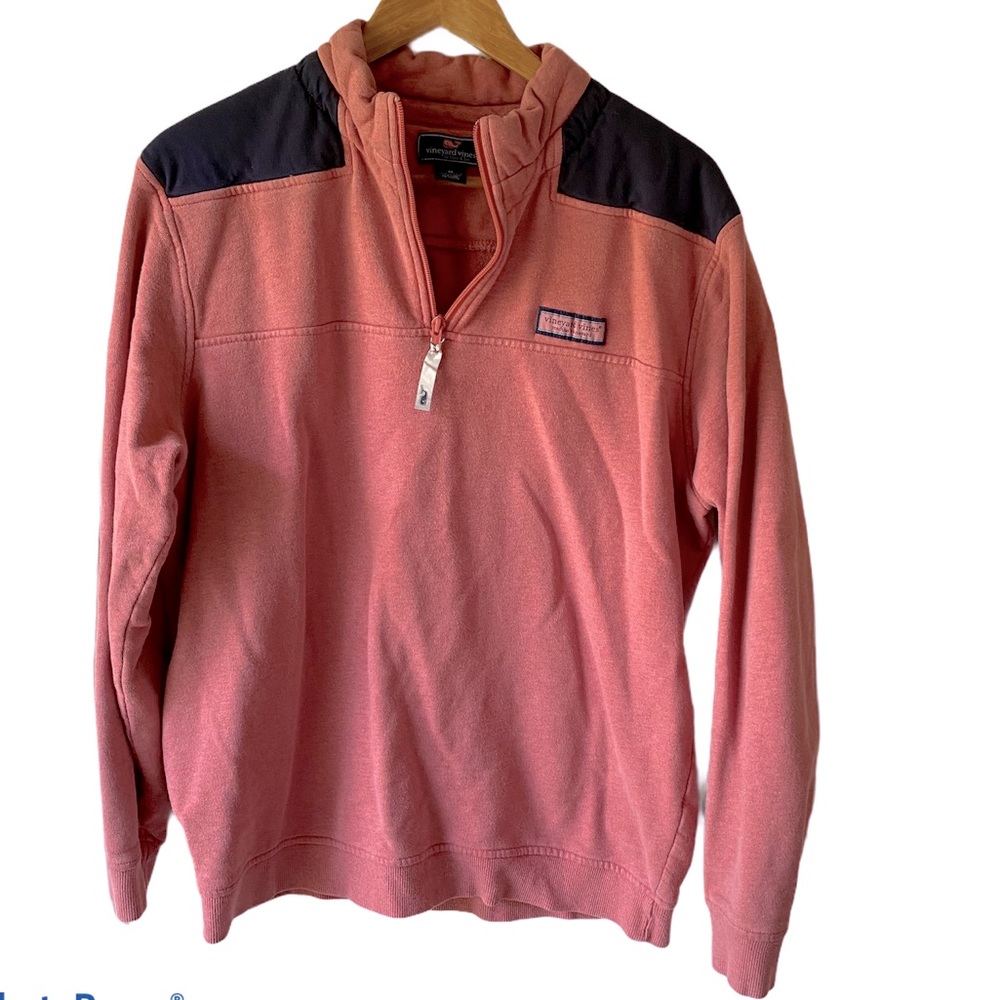 Vineyard Vines Pink/Navy Collegiate Shep Shirt Size Medium